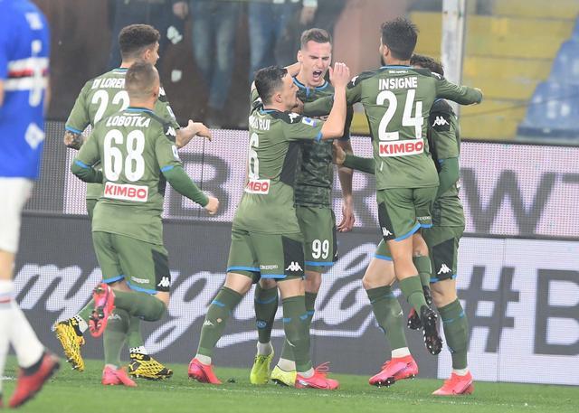 大胜桑普多利亚，因西涅独中三元